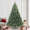Dirbtinė Kalėdų eglutė su 300 LED Žalia 240 cm PE ir PVC