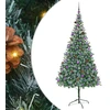 Dirbtinė Kalėdų eglutė su 300 LED Žalia 210 cm PVC ir plienas