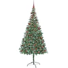 Dirbtinė Kalėdų eglutė Žalia 210 cm PVC ir plienas