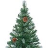 Dirbtinė Kalėdų eglutė su 300 LED Žalia 180 cm PVC ir plienas