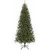 Dirbtinė Kalėdų eglutė su 300 LED Žalia 240 cm PE ir PVC