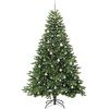 Dirbtinė Kalėdų eglutė su 300 LED Žalia 240 cm PE ir PVC