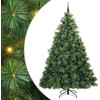 Dirbtinė Kalėdų eglutė su 300 LED Žalia 240 cm PE ir PVC
