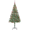 Dirbtinė Kalėdų eglutė su 300 LED Žalia 180 cm PVC ir plienas