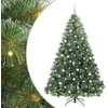 Dirbtinė Kalėdų eglutė su 300 LED Žalia 210 cm PE ir PVC