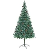 Dirbtinė Kalėdų eglutė su 300 LED Žalia 210 cm PVC ir plienas