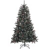 Dirbtinė Kalėdų eglutė Žalia 180 cm PVC, plastikas ir plienas