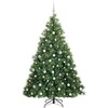Dirbtinė Kalėdų eglutė su 300 LED Žalia 180 cm PE ir PVC