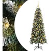 Dirbtinė Kalėdų eglutė Žalia 180 cm PVC, plastikas ir plienas
