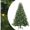 Dirbtinė Sulankstoma Kalėdų Eglutė 240 cm 300 LED Šilta balta