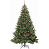 Dirbtinė Kalėdų eglutė su 300 LED Žalia 180 cm PE ir PVC