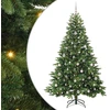 Dirbtinė Kalėdų eglutė su 300 LED Žalia 210 cm PE ir PVC