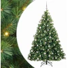 Dirbtinė Kalėdų eglutė su 300 LED Žalia 210 cm PE ir PVC