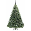 Dirbtinė Kalėdų eglutė su 300 LED Žalia 180 cm PE ir PVC