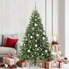 Dirbtinė Kalėdų eglutė su 300 LED Žalia 180 cm PE ir PVC