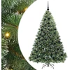 Dirbtinė Kalėdų eglutė su 300 LED Žalia 180 cm PE ir PVC