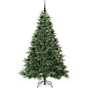 Dirbtinė Kalėdų eglutė su 300 LED Žalia 210 cm PE ir PVC