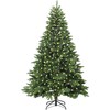 Dirbtinė Kalėdų eglutė su 300 LED Žalia 240 cm PE ir PVC