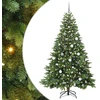 Dirbtinė Kalėdų eglutė su 300 LED Žalia 210 cm PE ir PVC