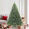 Dirbtinė Kalėdų eglutė su 300 LED Žalia 180 cm PE ir PVC