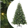 Dirbtinė Kalėdų eglutė su 300 LED Žalia 240 cm PE ir PVC