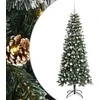 Dirbtinė Kalėdų eglutė Žalia 180 cm PVC, plastikas ir plienas