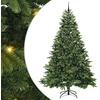 Dirbtinė Kalėdų eglutė su 300 LED Žalia 240 cm PE ir PVC