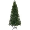 Dirbtinė Kalėdų eglutė su 300 LED Žalia 240 cm PE ir PVC