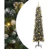 Dirbtinė Kalėdų eglutė Žalia 210 cm PVC, plastikas ir plienas