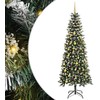 Dirbtinė Kalėdų eglutė Žalia 210 cm PVC, plastikas ir plienas