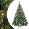 Dirbtinė Kalėdų eglutė su 300 LED Žalia 210 cm PE ir PVC