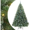 Dirbtinė Kalėdų eglutė su 300 LED Žalia 240 cm PE ir PVC