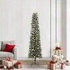 Dirbtinė Kalėdų eglutė Žalia 210 cm PVC, plastikas ir plienas