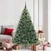 Dirbtinė Kalėdų eglutė su 300 LED Žalia 180 cm PE ir PVC