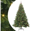 Dirbtinė Kalėdų eglutė su 300 LED Žalia 210 cm PE ir PVC