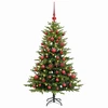 Dirbtinė Kalėdų eglutė su burbulais 120 cm 150 LED Šilta balta