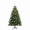 Dirbtinė Kalėdų eglutė su burbulais 120 cm 150 LED Šilta balta