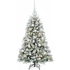 Dirbtinė Kalėdų eglutė su burbulais 120 cm 150 LED Šilta balta