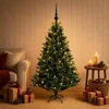 Dirbtinė Kalėdų eglutė su burbulais 120 cm 150 LED Šilta balta