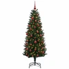 Dirbtinė Kalėdų eglutė su burbulais 120 cm 150 LED Šilta balta