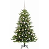 Dirbtinė Kalėdų eglutė su burbulais 120 cm 150 LED Šilta balta