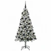 Dirbtinė Kalėdų eglutė su burbulais 120 cm 150 LED Šilta balta