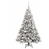 Dirbtinė Kalėdų eglutė su burbulais 120 cm 150 LED Šilta balta
