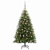 Dirbtinė Kalėdų eglutė su burbulais 120 cm 150 LED Šilta balta