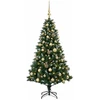 Dirbtinė Kalėdų eglutė su burbulais 120 cm 150 LED Šilta balta