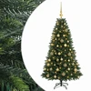 Dirbtinė Kalėdų eglutė su burbulais 120 cm 150 LED Šilta balta