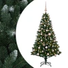 Dirbtinė Kalėdų eglutė su burbulais 120 cm 150 LED Šilta balta