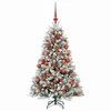 Dirbtinė Kalėdų eglutė su burbulais 120 cm 150 LED Šilta balta