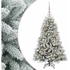 Dirbtinė Kalėdų eglutė su burbulais 120 cm 150 LED Šilta balta