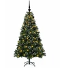 Dirbtinė Kalėdų eglutė su burbulais 120 cm 150 LED Šilta balta